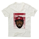 Mens Men's V-Neck Ivory